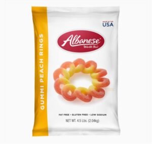 Albanese World’s Best Gummi Peach Rings