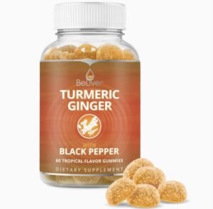 BeLive Turmeric Ginger Joint Health Gummies