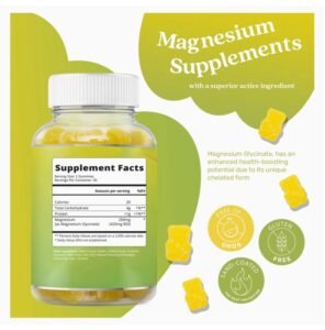 Belive Magnesium Glycinate Gummies supplement