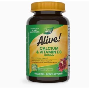 Nature’s Way Alive!Daily Calcium & Vit D3 Gummies