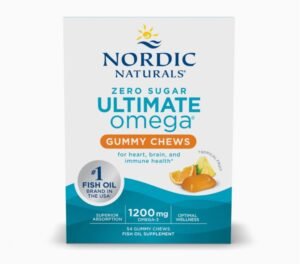 Nordic Naturals Zero Sugar Ultimate Omega Gummy Chews