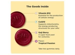 Olly Daily Energy Gummies supplement