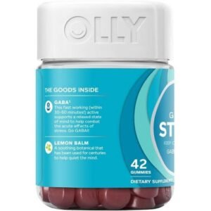 Olly Goodbye Stress Gummies supplement