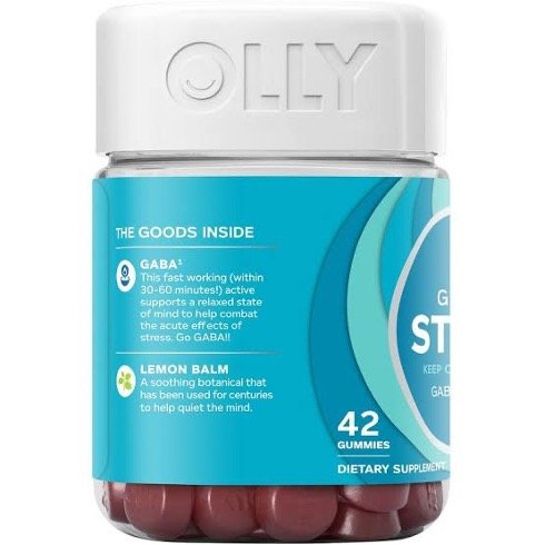 Olly Goodbye Stress Gummies supplement