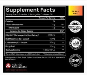 Terra Elmnt Female Libido Gummies supplement