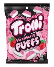 Trolli Strawberry Puff Gummy Candy