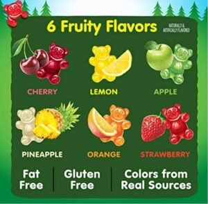 forest gummies fruity flavors